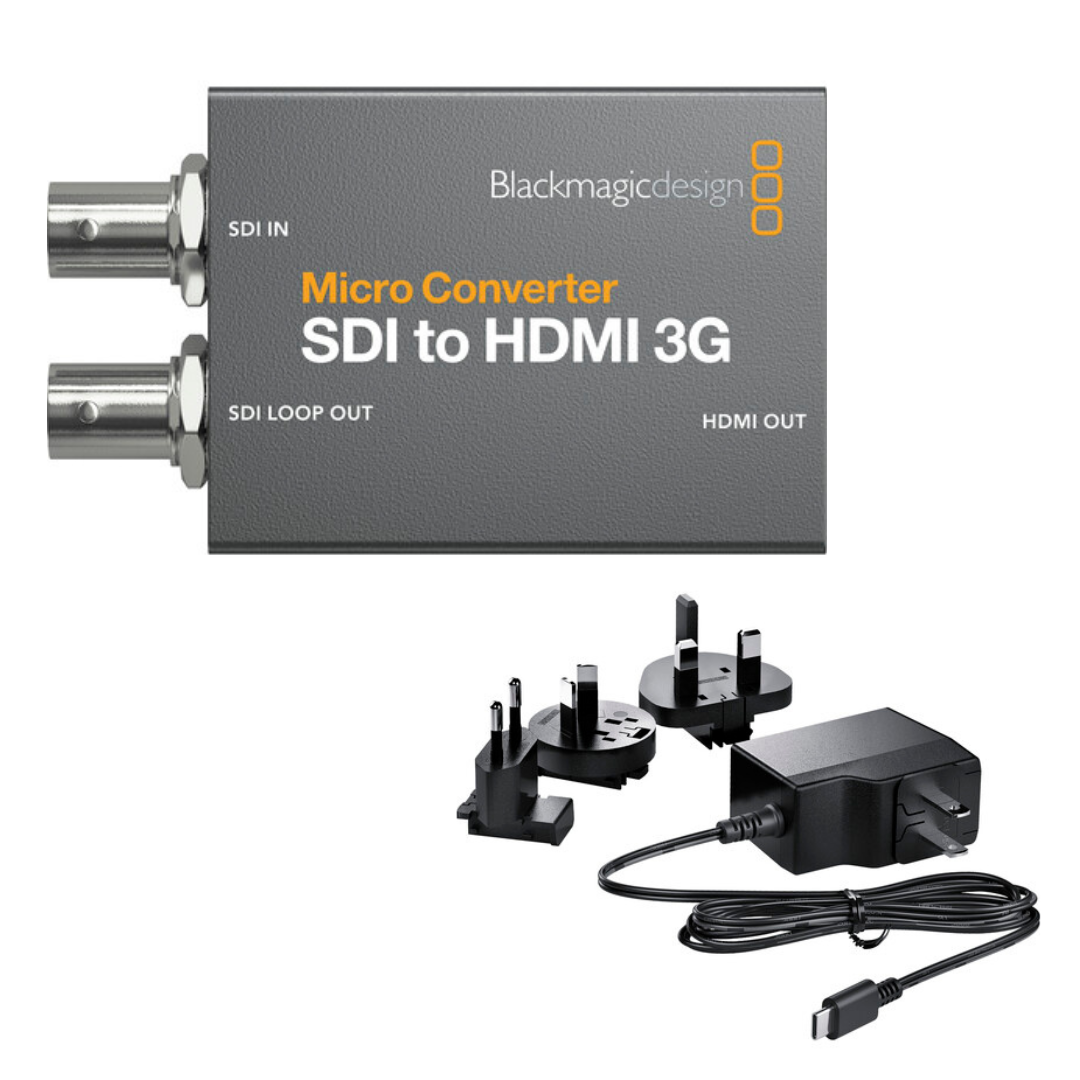 Micro Converter SDI to HDMI 3G wPSU