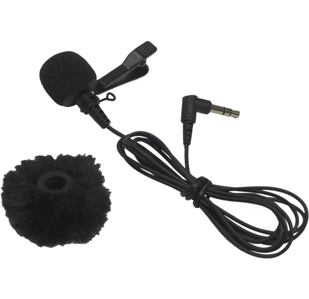 Hollyland LARK MAX HL-OLM02 Omnidirectional Lavalier Microphone (Black)