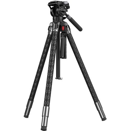 Trípode profesional para video con sistema hidráulico X-Clutch y cabezal fluido